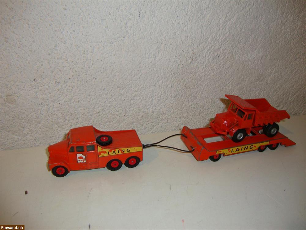 Bild 6: Matchbox King Size Nr. 8 Scammell 6x6 Tractor Trailer mit Dumper