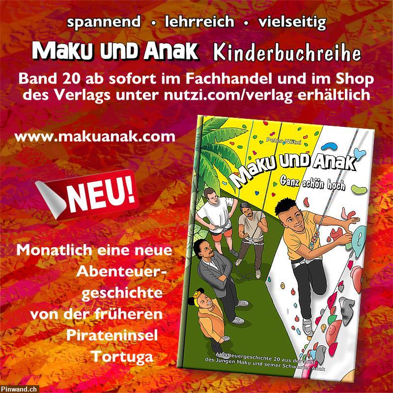 Bild 1: Kinderbuch Maku und Anak - Ganz schön hoch, zu verkaufen