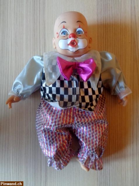 Bild 5: Simba Harlekin Clown Baby Puppe zu verkaufen