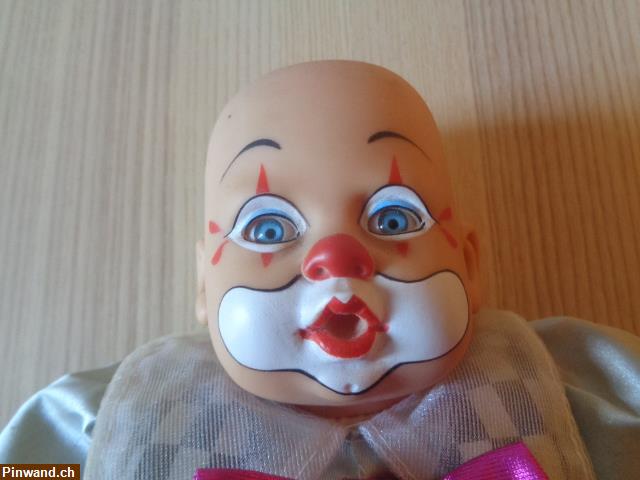Bild 6: Simba Harlekin Clown Baby Puppe zu verkaufen