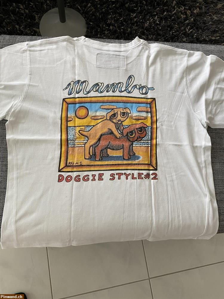 Bild 2: Herren Vintage MAMBO T-Shirt Weiss Gr. XL zu verkaufen