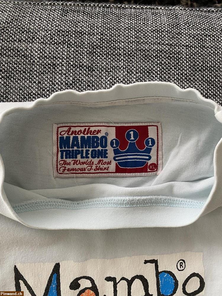 Bild 3: Herren Vintage MAMBO T-Shirt Hellblau Gr. XL zu verkaufen