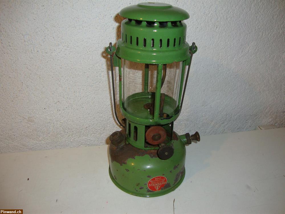 Bild 1: Antike Benzinvergaserlampe zu verkaufen