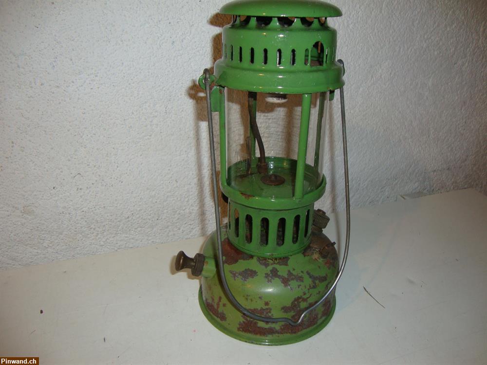 Bild 3: Antike Benzinvergaserlampe zu verkaufen