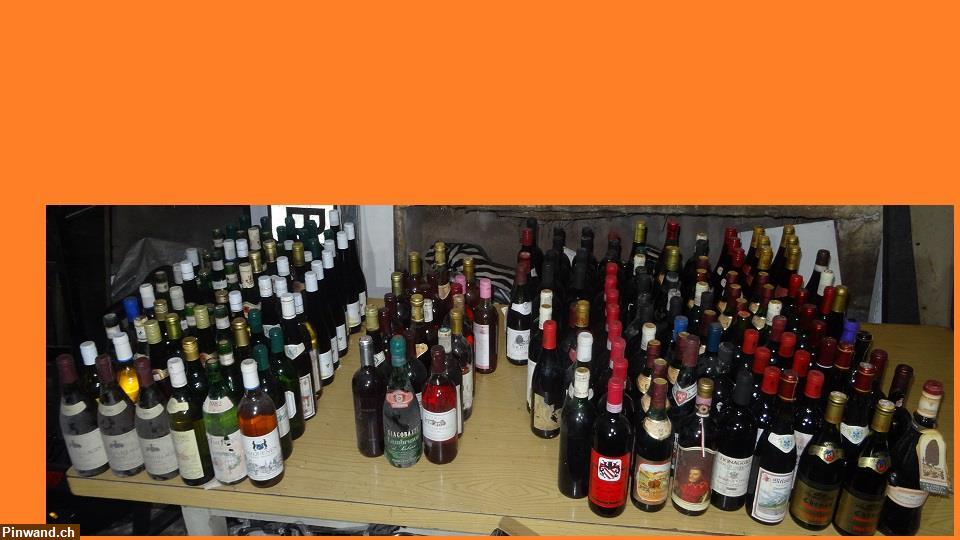 Bild 3: 200 Weinflaschen: Rotwein, Weißwein und Rose