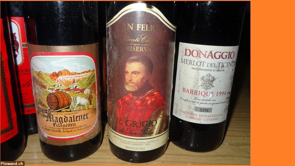 Bild 9: 200 Weinflaschen: Rotwein, Weißwein und Rose