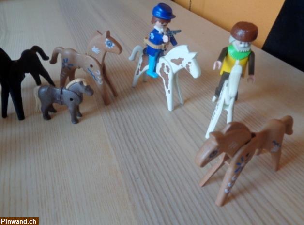 Bild 3: Konvolut Pferde Goebra/Playmobil / Jahrgang 1974