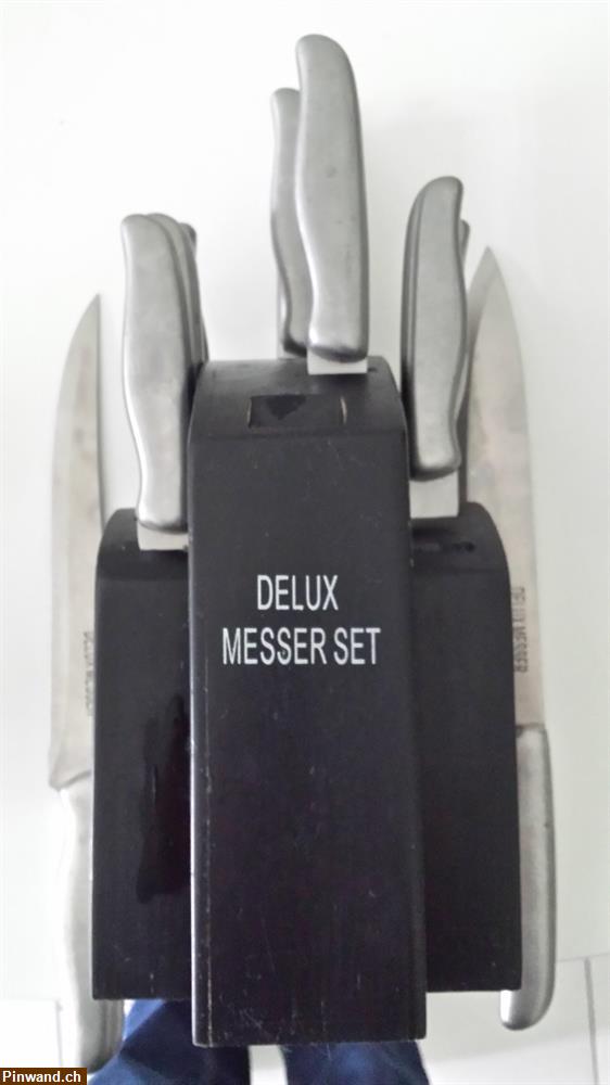 Bild 1: NEU! Messerblock Delux mit 9 Messer zu verkaufen