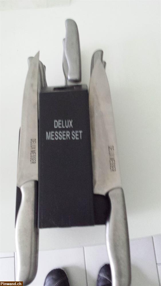 Bild 2: NEU! Messerblock Delux mit 9 Messer zu verkaufen