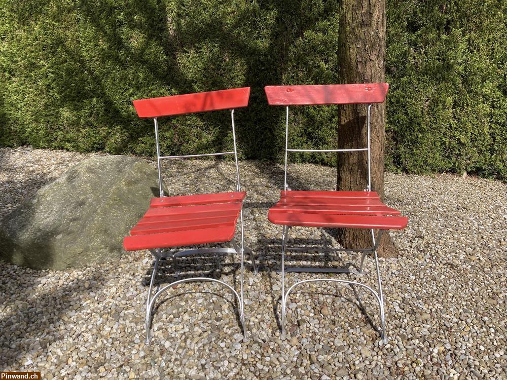 Bild 1: Zwei Gartenstühle zu verkaufen