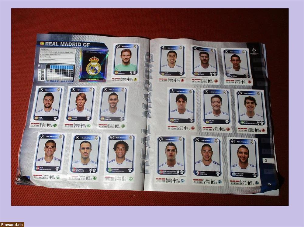 Panini Album Champions League 2010 - 2011 zu verkaufen