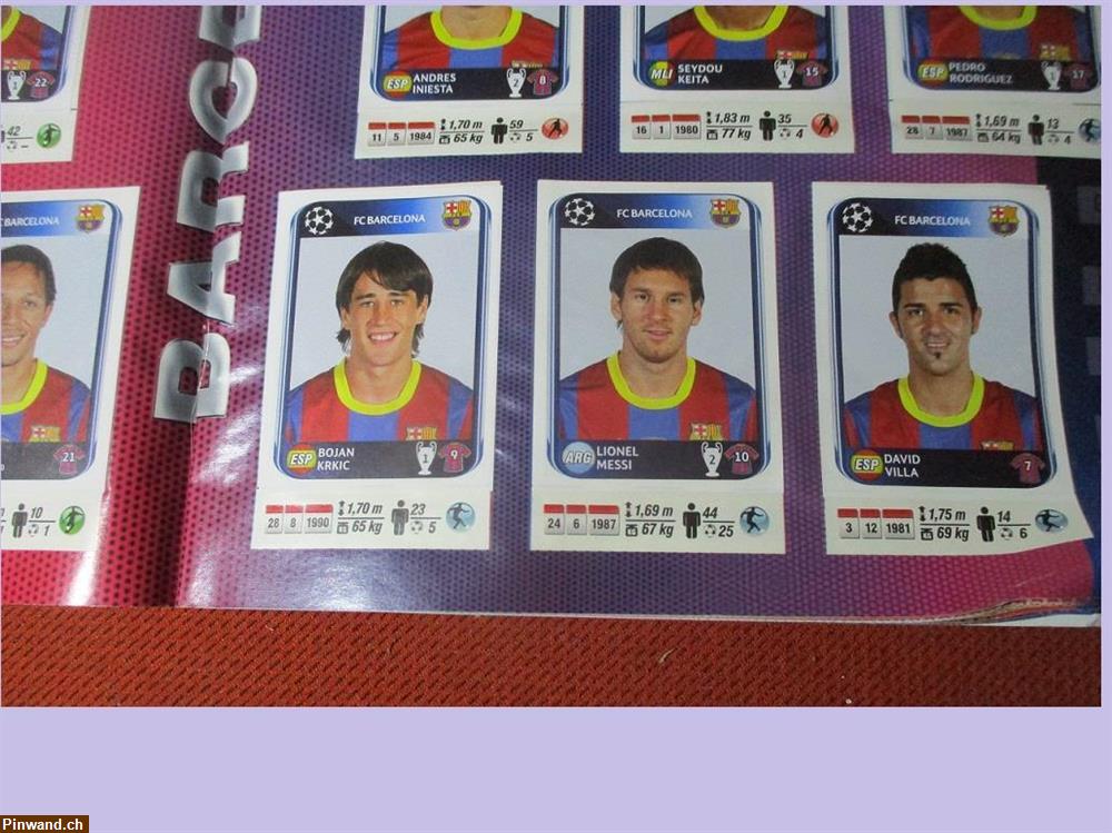 Panini Album Champions League 2010 - 2011 zu verkaufen