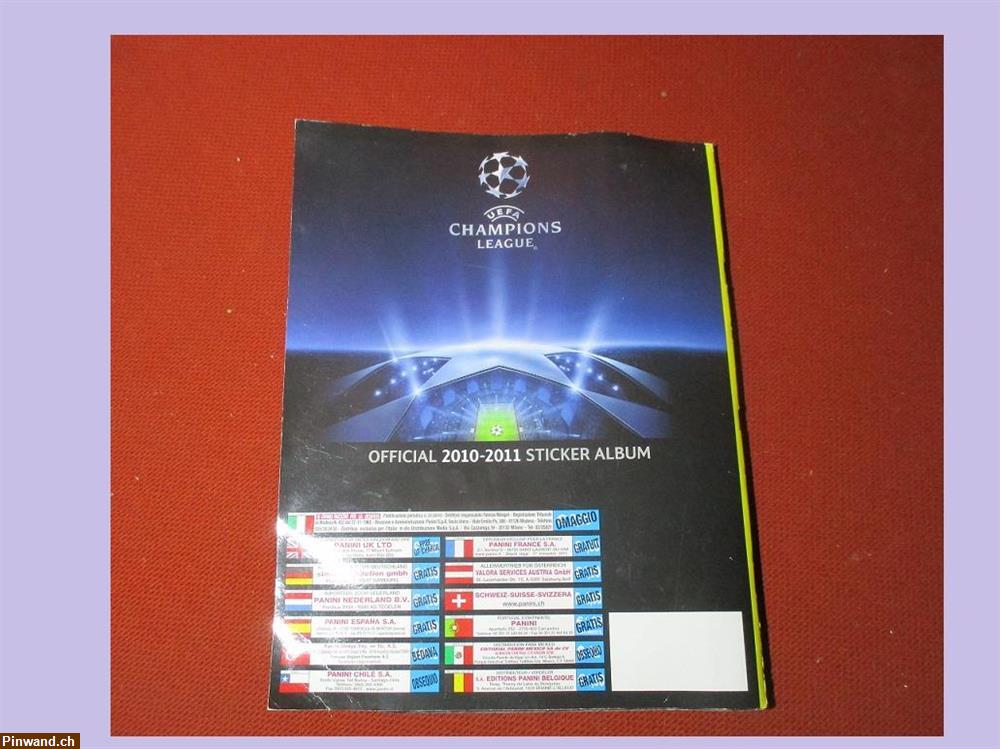 Panini Album Champions League 2010 - 2011 zu verkaufen