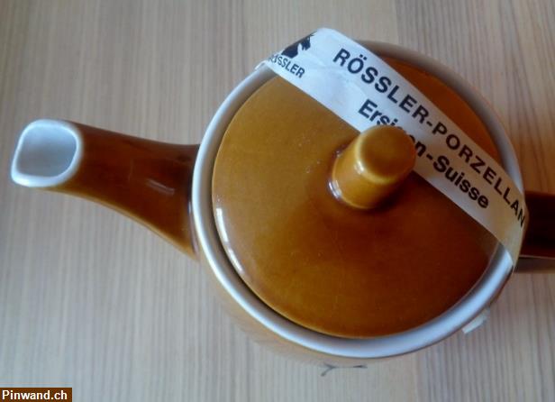 Bild 2: Rössler Porzellan Kaffee/Teekrug / 1.5l  zu verkaufen