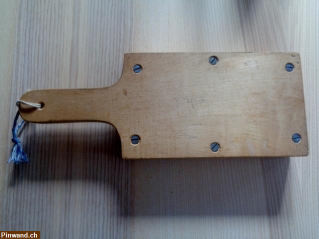 Bild 3: Anke / Buttermodul aus Holz geschnitzt / Wie neu zu verkaufen