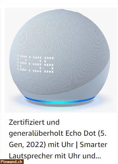 Bild 1: Echo 5 weiss mit Uhr zu verkaufen