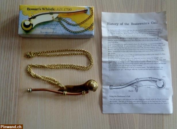 Bild 2: Bosnan's Whistle, Signalpfeife zu verkaufen