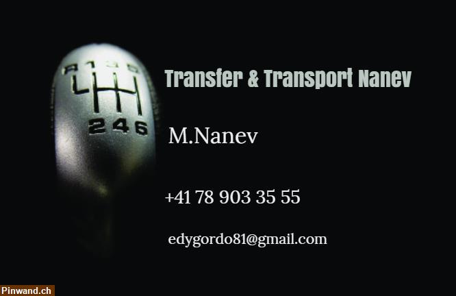 Bild 1: Transfer & Transport Nanev im Raum Bülach
