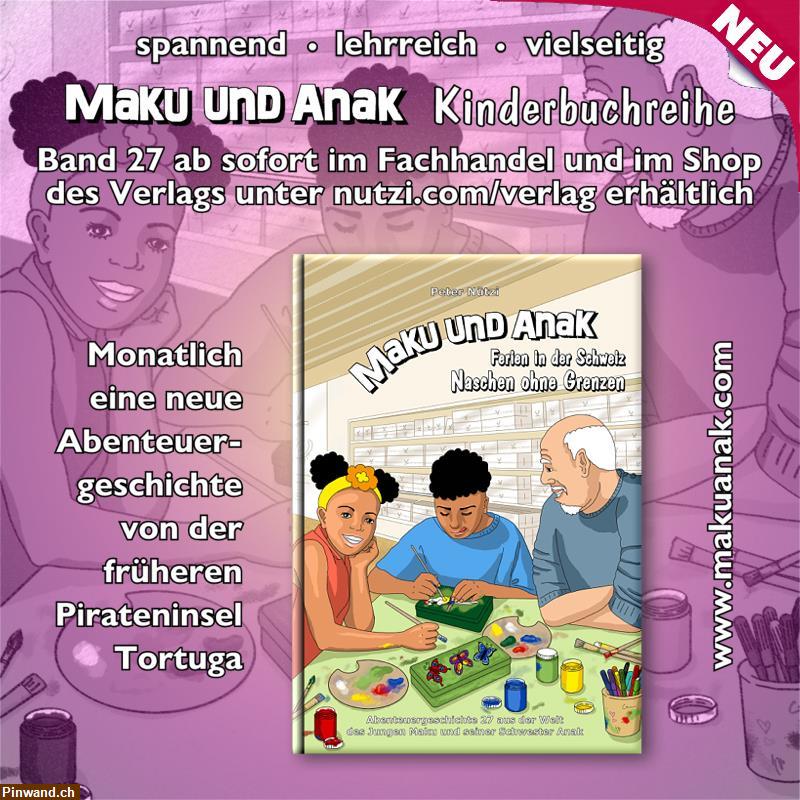 Bild 1: Kinderbuch Maku und Anak - Naschen ohne Grenzen zu verkaufen