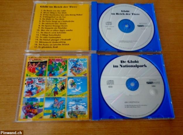 Bild 2: Globi Mundart CD's (4 Stk.)