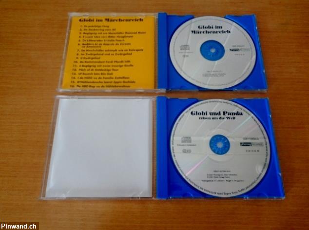 Bild 3: Globi Mundart CD's (4 Stk.)