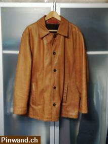 Bild 1: Neuwertige, echte Lederjacke Gr. XL (Herbst/Winter) zu verkaufen