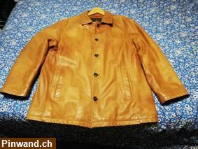 Bild 2: Neuwertige, echte Lederjacke Gr. XL (Herbst/Winter) zu verkaufen