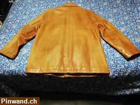 Bild 3: Neuwertige, echte Lederjacke Gr. XL (Herbst/Winter) zu verkaufen