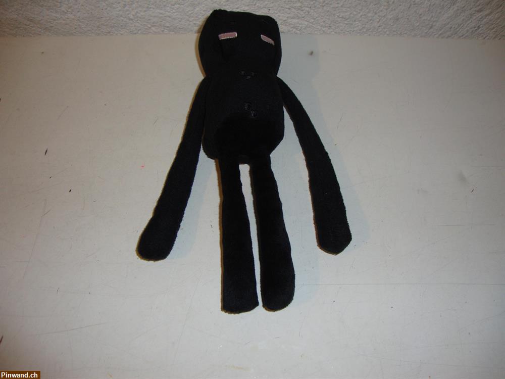 Bild 1: Minecraft Enderman Plüschfigur zu verkaufen