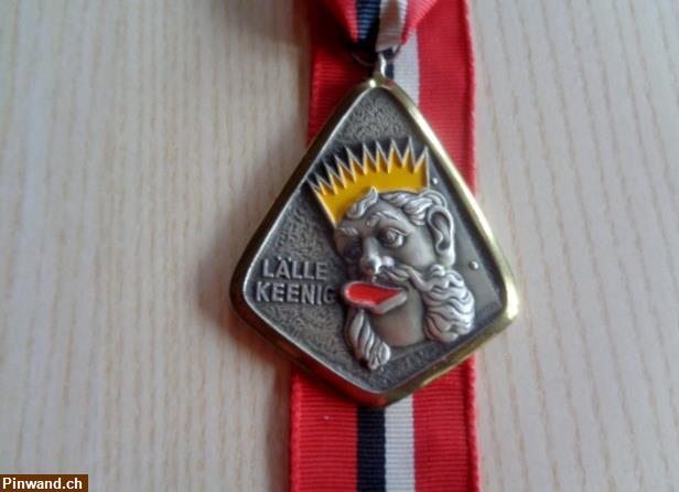 Bild 2: Medaille Lälle Keenig (Zungenkönig) / Baseldeutsch