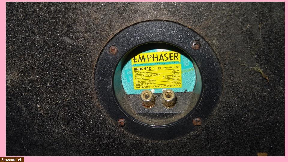 Bild 4: EM-Phaser EVBP 110 Subwoofer zu verkaufen