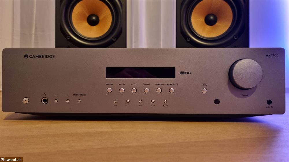 Bild 2: Stereo Cambridge Audio AXR100  Bowers & Wilkins DM 602 zu verkaufen