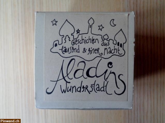 Bild 1: Bauklotz/Kubus Holz / Aladins Wunderstadt zu verkaufen