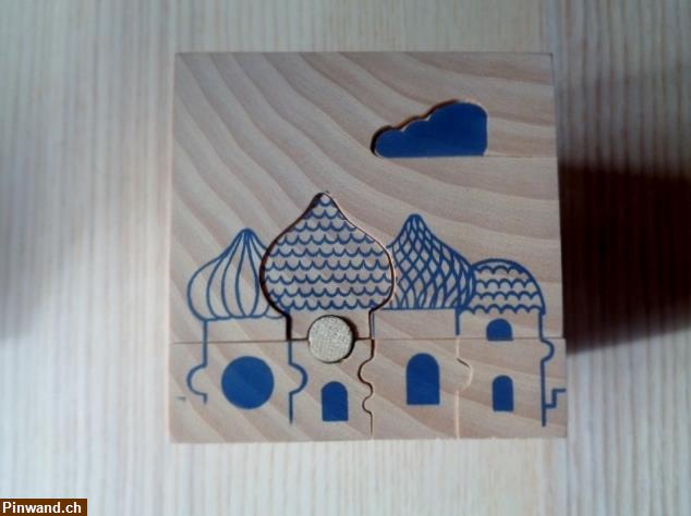 Bild 3: Bauklotz/Kubus Holz / Aladins Wunderstadt zu verkaufen