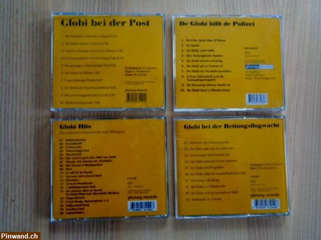 Bild 2: 4 Mundart Globi CD's zu verkaufen