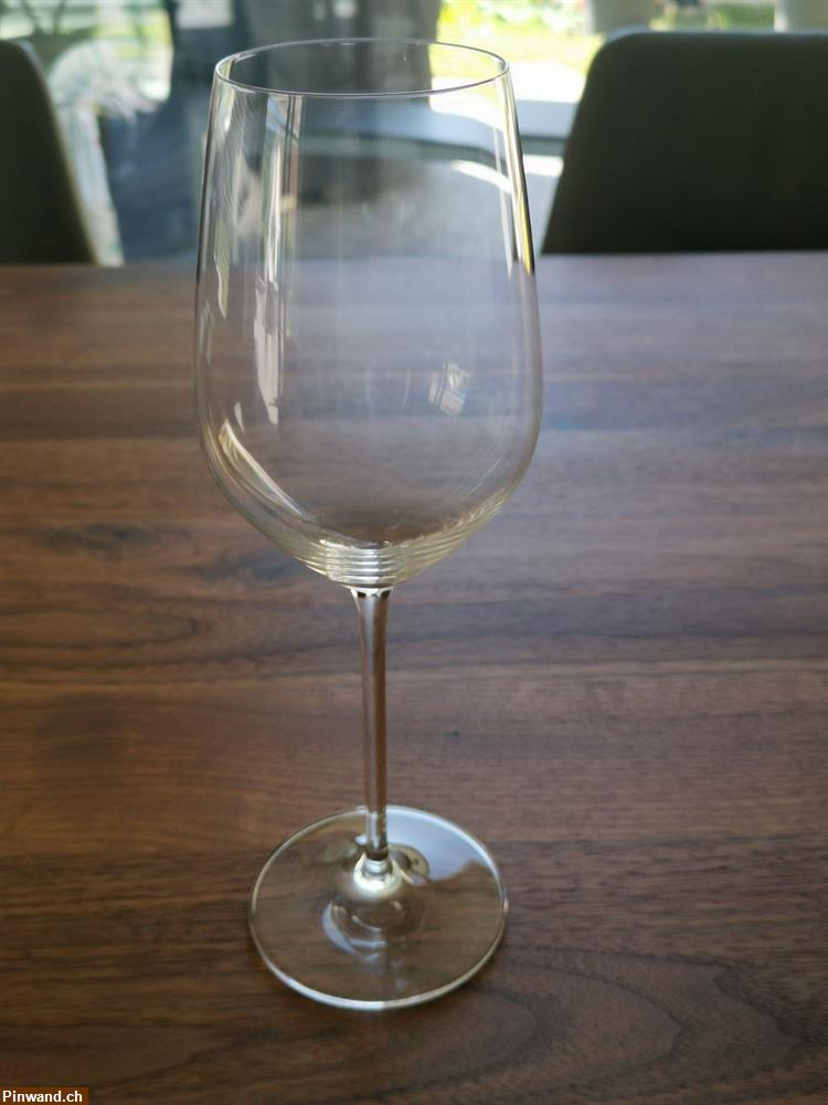 Bild 1: 6 schöne Rotwein Gläser zu verkaufen