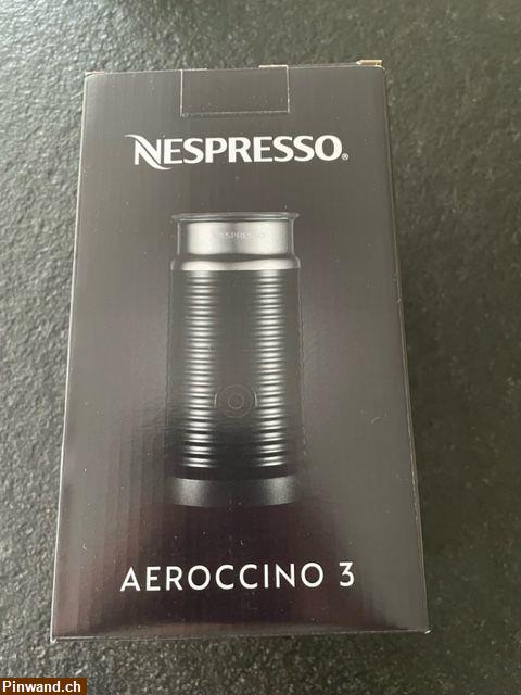 Bild 3: Neuer Nespresso Aeroccino 3 Milchaufschäumer zu verkaufen