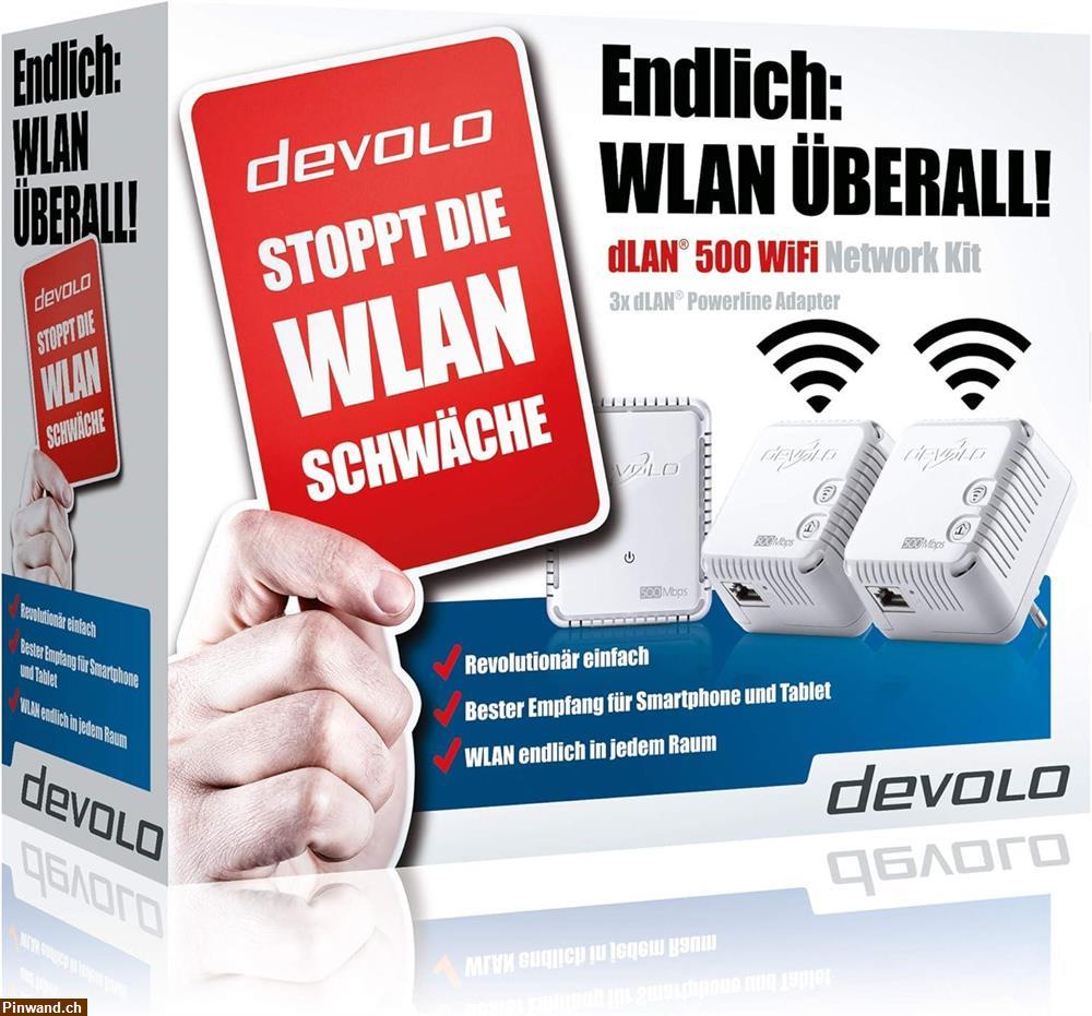 Bild 5: devolo dLAN 500 WiFi Network Kit Powerline in OVP zu verkaufen