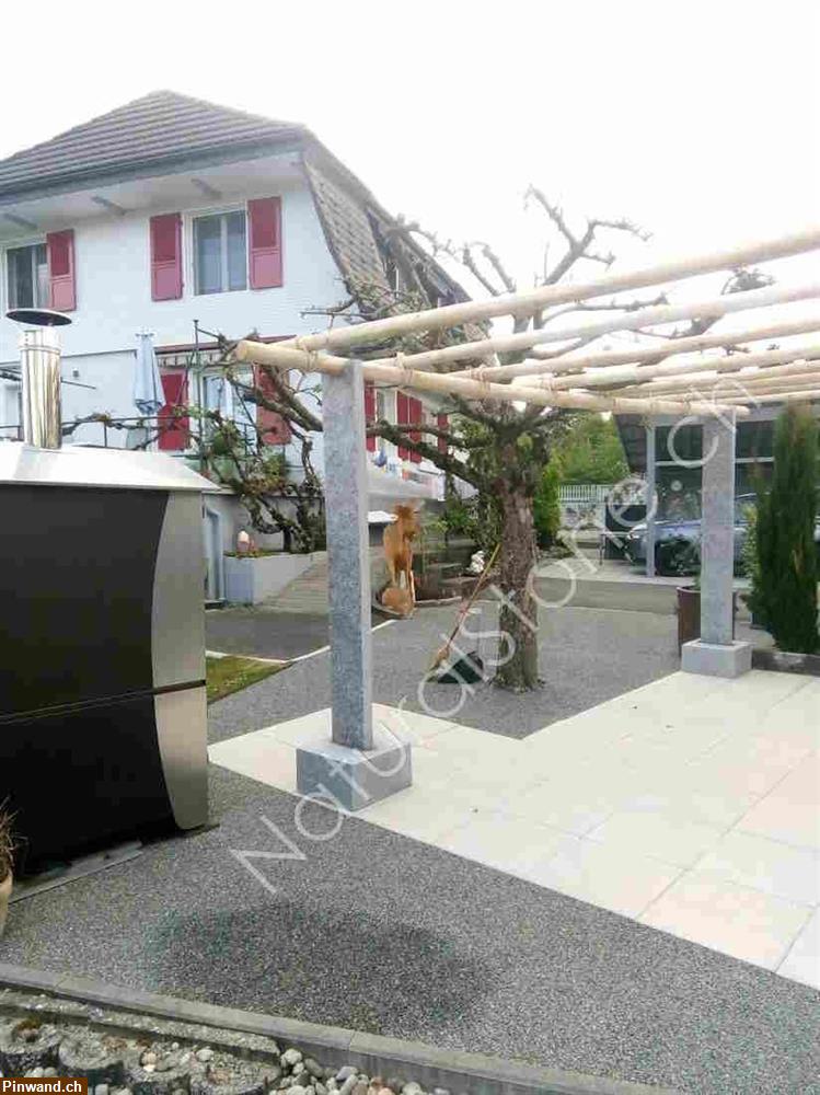 Bild 15: Pergola mit Sockel für Gartensitzplatz zu verkaufen