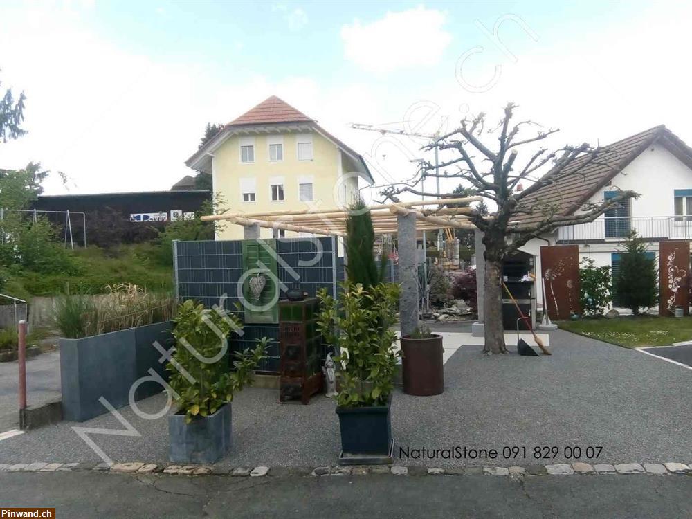 Bild 16: Pergola mit Sockel für Gartensitzplatz zu verkaufen