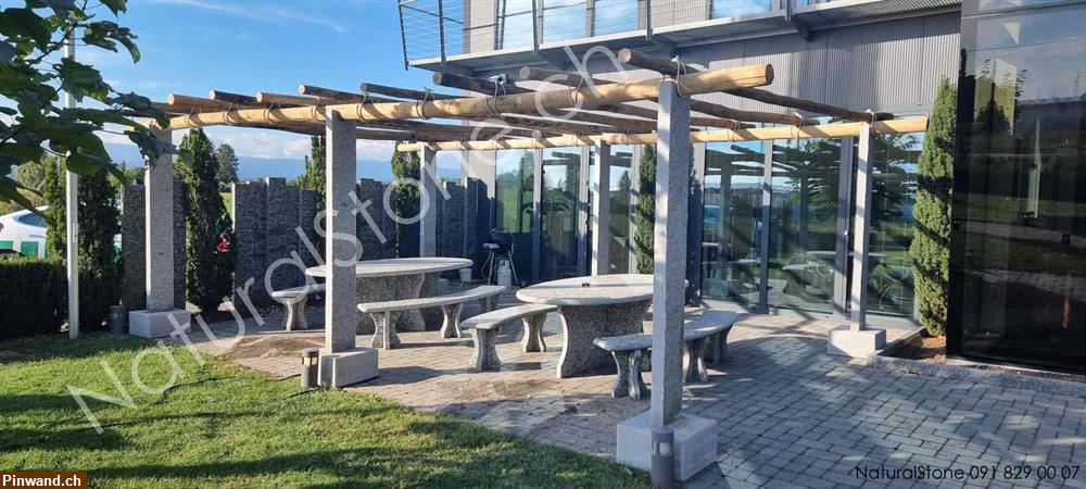 Bild 17: Pergola mit Sockel für Gartensitzplatz zu verkaufen