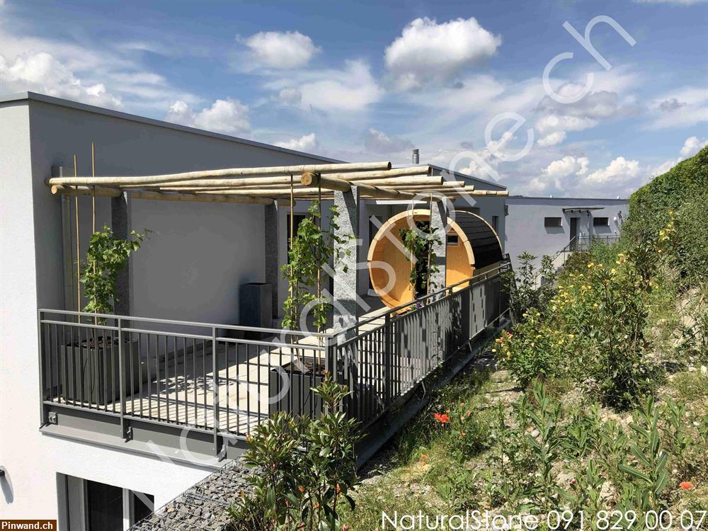 Pergola mit Sockel für Gartensitzplatz zu verkaufen