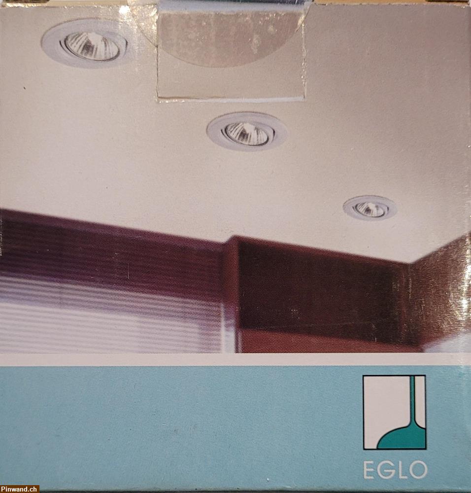 Bild 3: Einbauspot GU 10 weiss, inkl. Leuchtmittel zu verkaufen