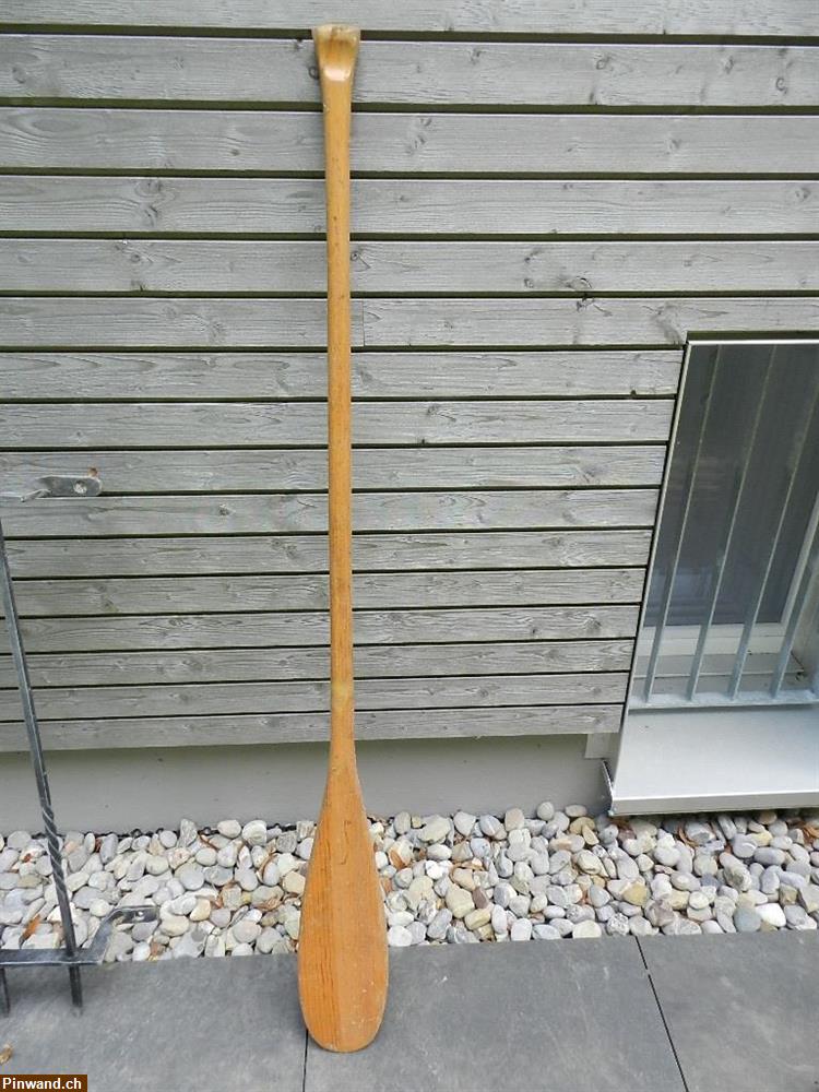 Bild 1: Paddel Holzpaddel Ruder aus Holz zu verkaufen