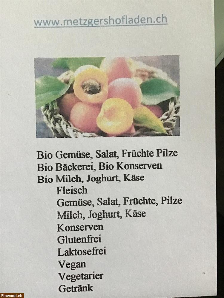 Bild 1: Bio Gemüse, Salat, Früchte ab Hof zu verkaufen