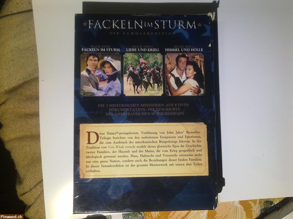 Bild 2: Fackeln im Sturm - Staffel 1 u. 2 auf DVD zu verkaufen