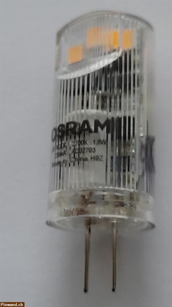 Bild 4: OSRAM G4 LED Base Stiftsockellampe 12V (ex 20W) 1,6W / 2700K Warmweiss