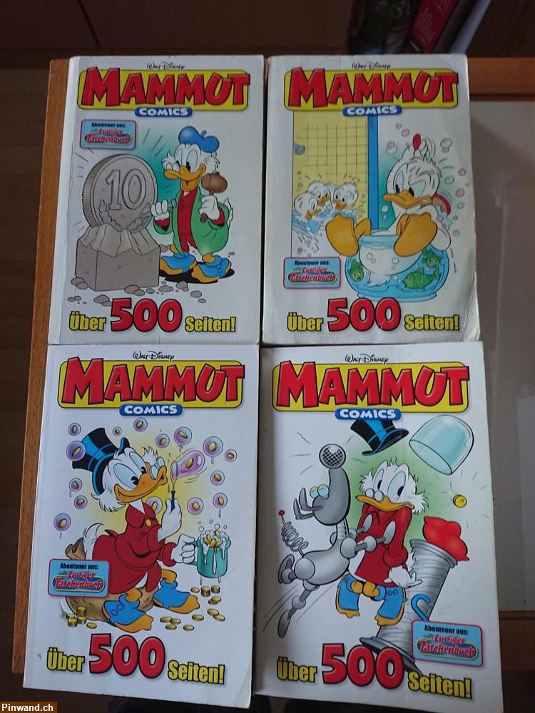 Bild 1: 4 Mammut-Comics - Lustige Taschenbücher zu verkaufen