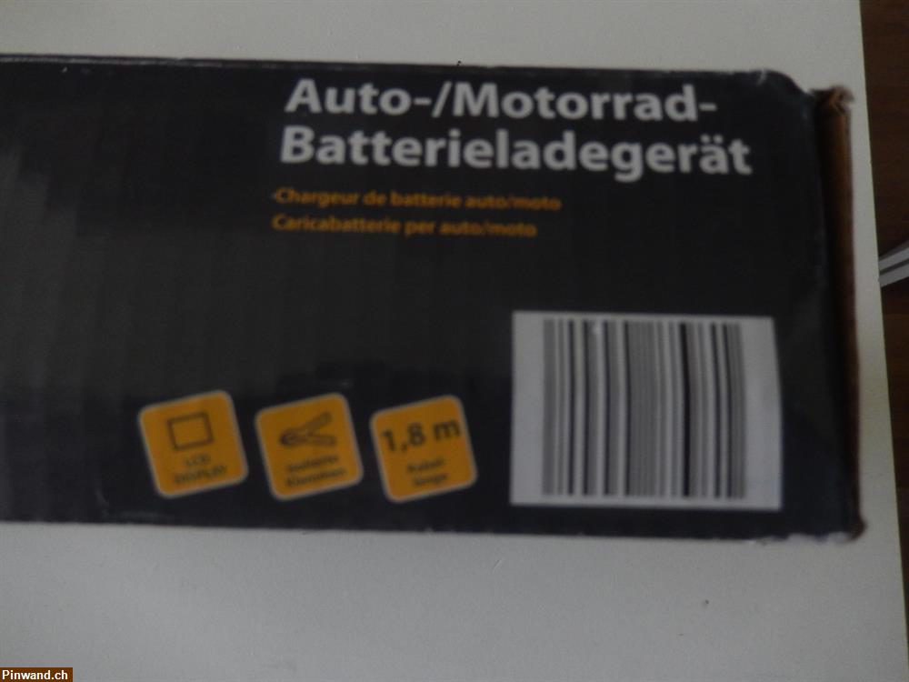 Bild 3: Autobatterie Ladegerät auch für Motorrad zu verkaufen