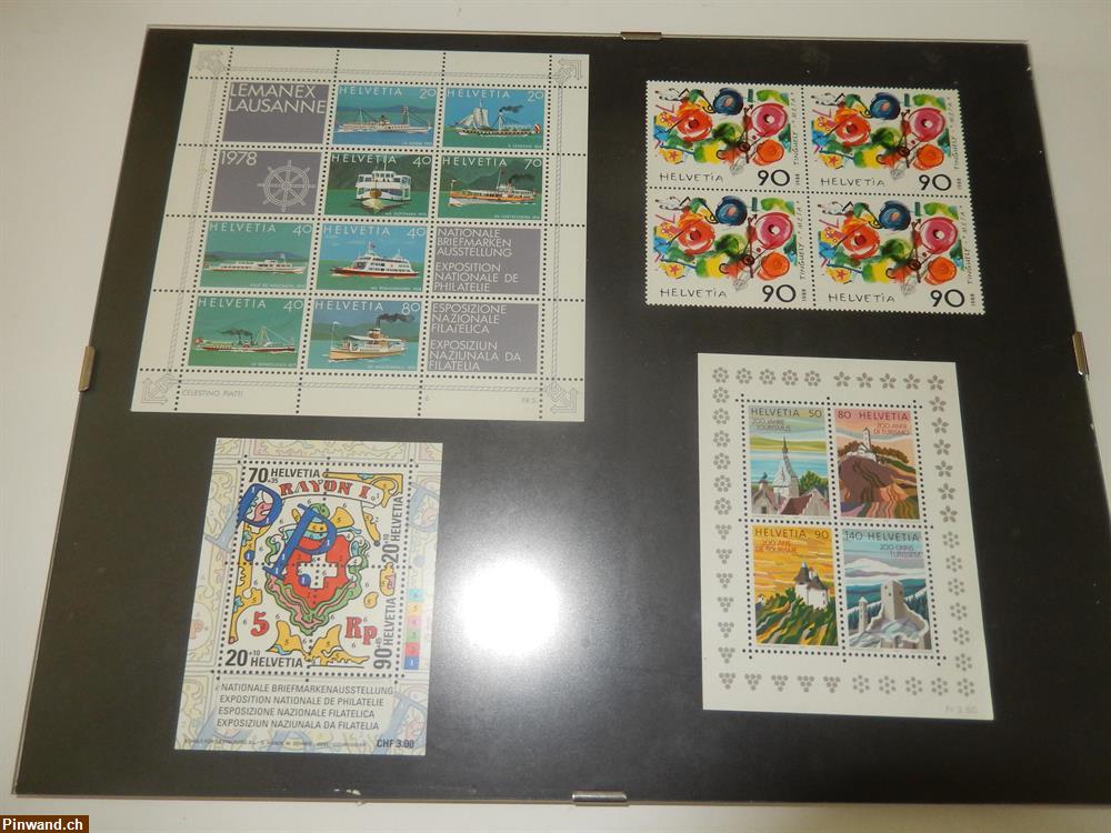 Bild 1: Schweizer Briefmarken zu verkaufen